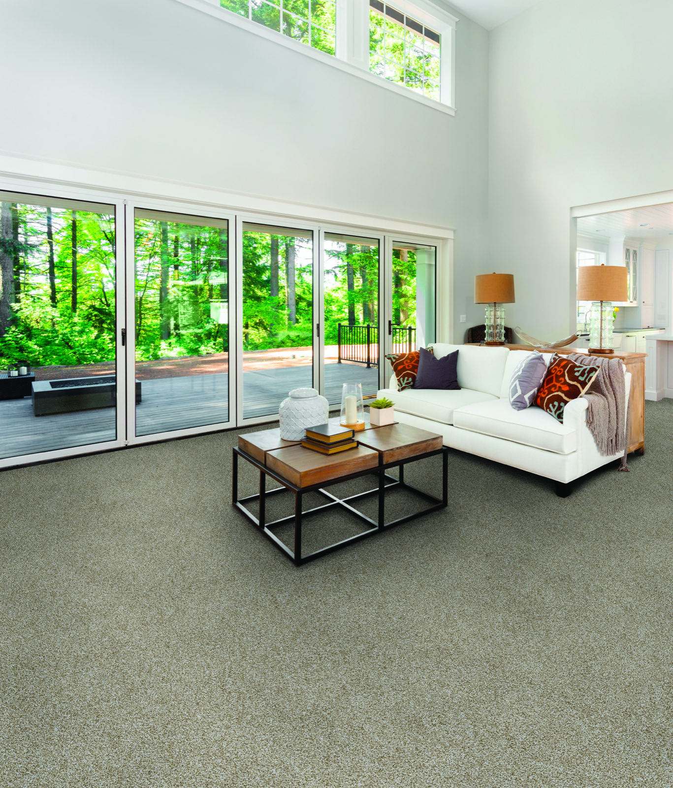 Living room flooring with window view | Eternally Homes